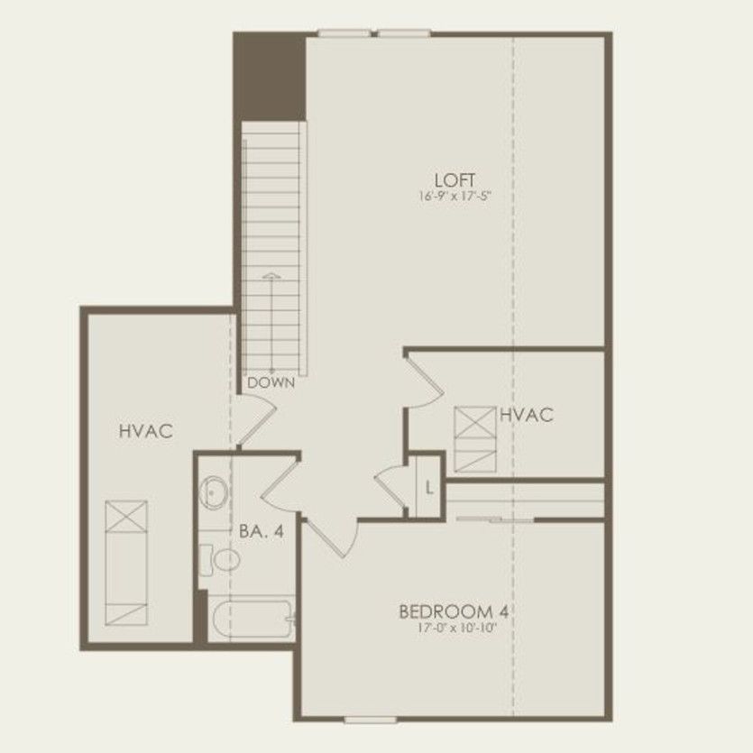 Second Floor 5 br / 5 ba