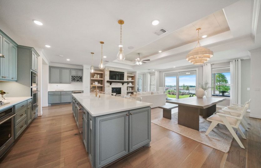 Centrally Located Island, Perfect for Entertaining