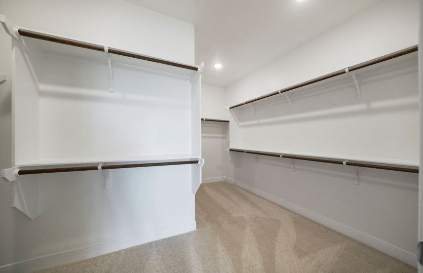 Walk-In Closet in Primary Bedroom