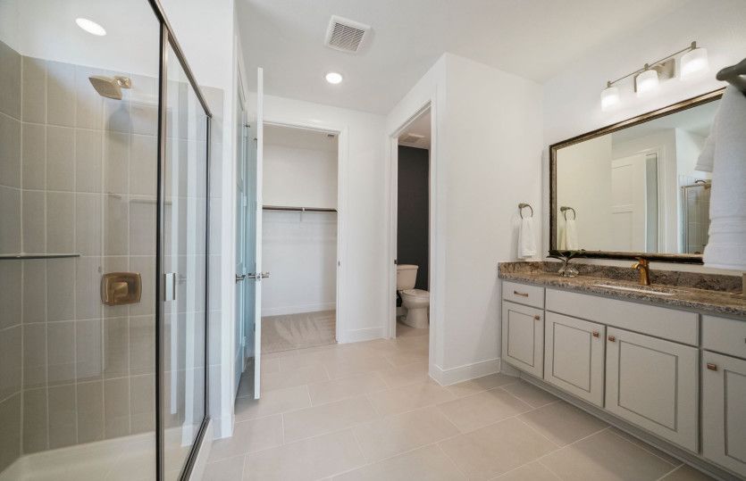 Secondary Owner's Bath with Walk-In Shower