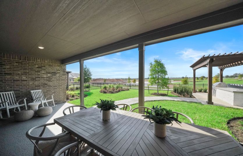 Covered Back Patio