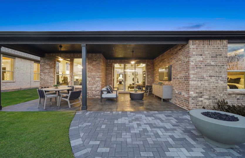 Covered Back Patio