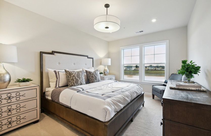 Elegant Owner's Suite with a King Size Bed