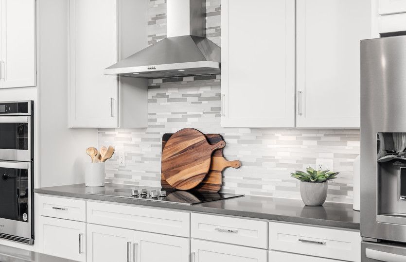 Gourmet Kitchen with Stainless Steel Appliances