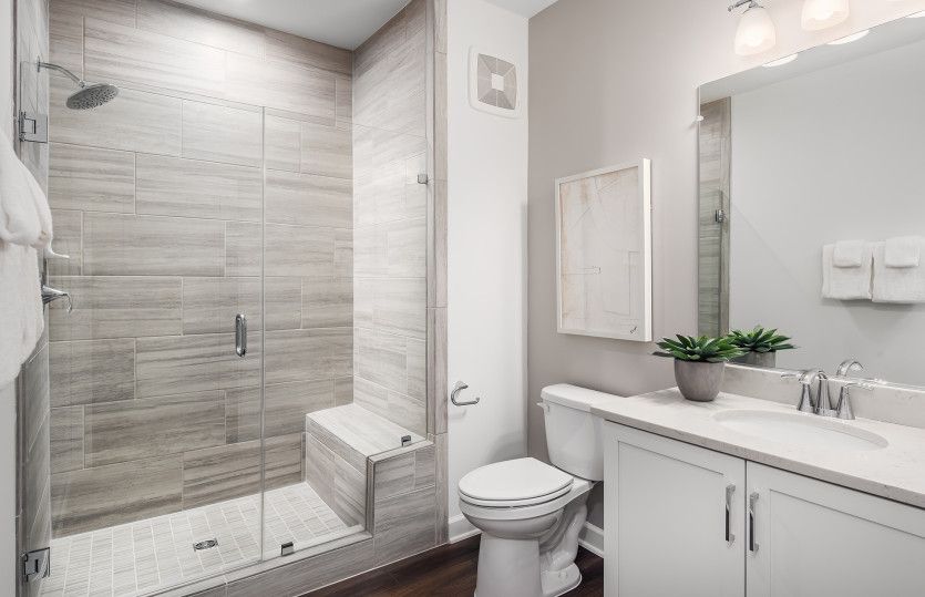 Modern Hall Bathroom to Impress Guests