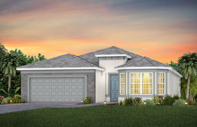 Exterior FM3 with optional stone