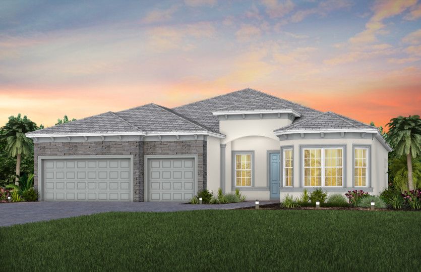 Exterior FM3 with optional stone
