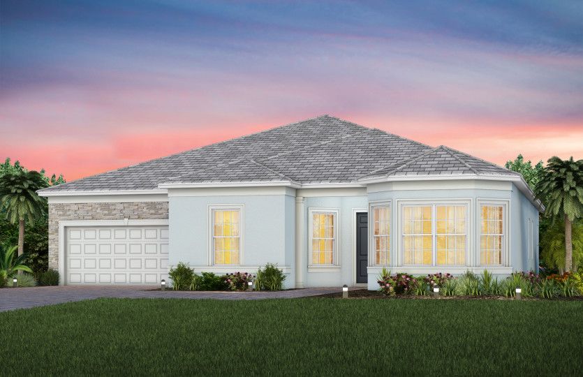 Exterior FM3 with optional stone