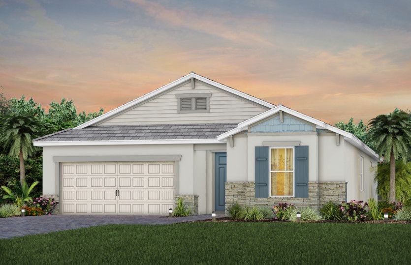 Exterior C2 with optional stone