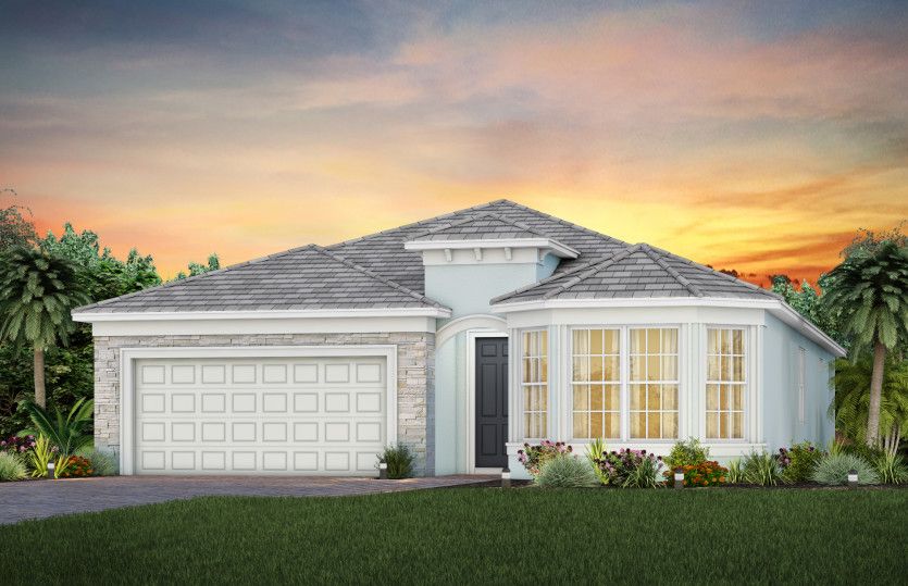 Exterior FM3 with optional stone