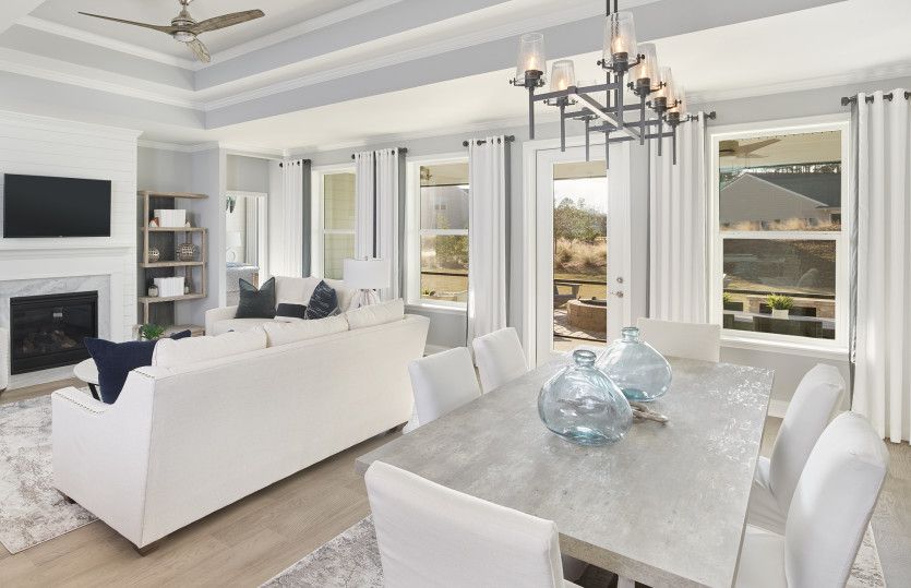 Open main Gathering areas are great for bringing everyone together.