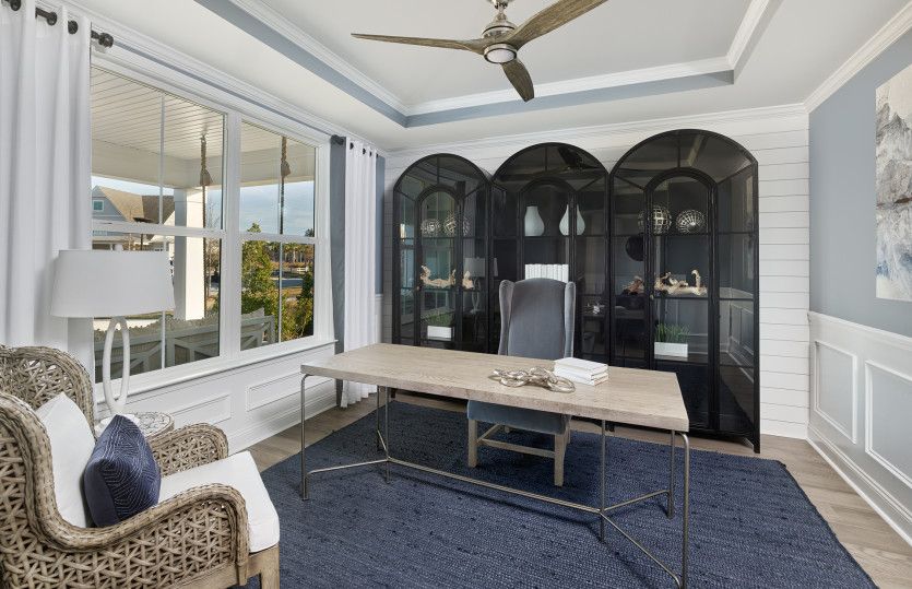 Complete task in the Flex Room or private study.