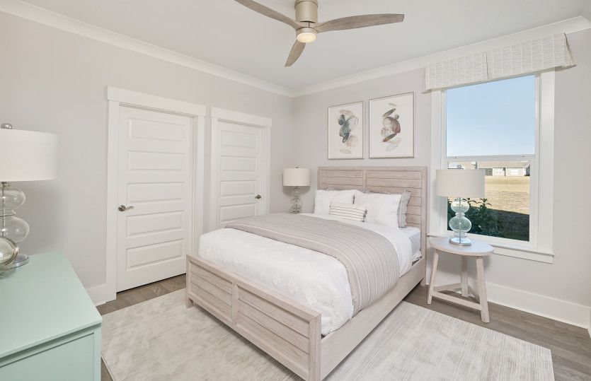Additional bedrooms are great for guests.