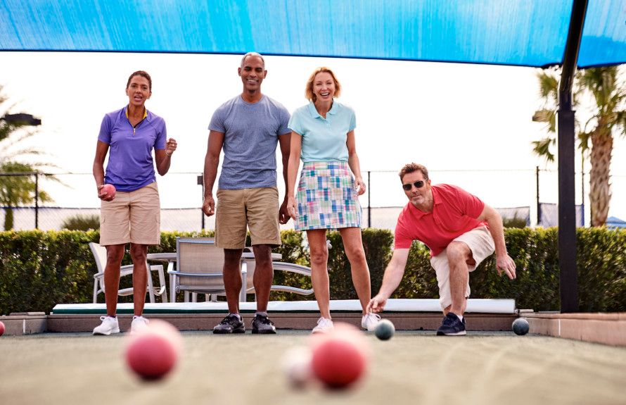 Enjoy a Game of Bocce
