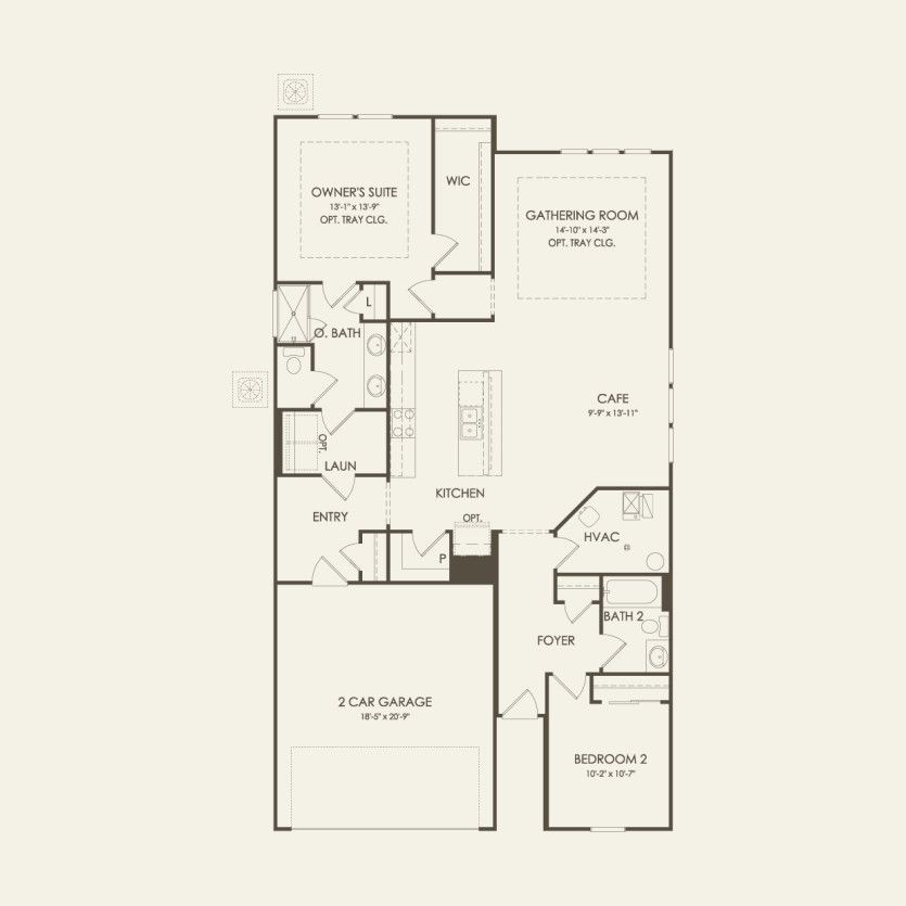 First Floor 2 br / 2 ba