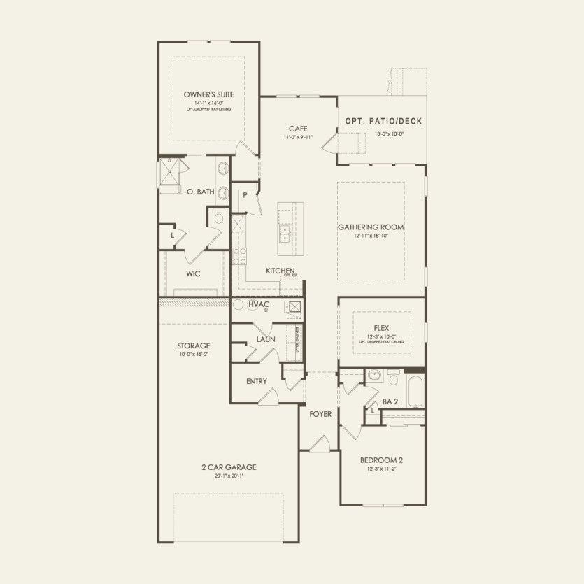First Floor 2 br / 2 ba
