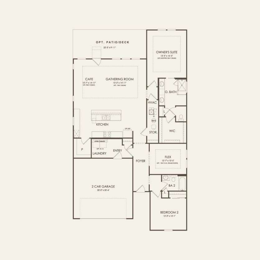 First Floor 2 br / 2 ba
