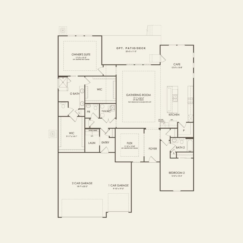 First Floor 2 br / 2 ba