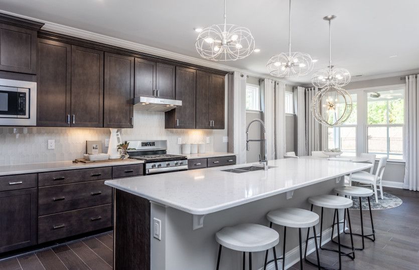 Open Kitchen with Large Island