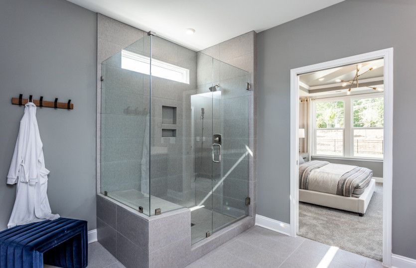 Luxury Owner's Bath with Step-in Shower