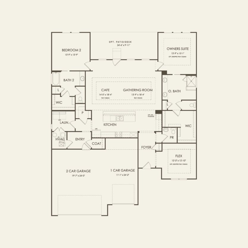 First Floor 2 br / 2 ba