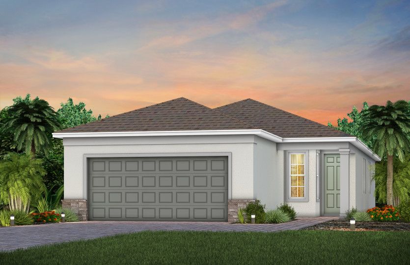 Exterior FM1 with Stone