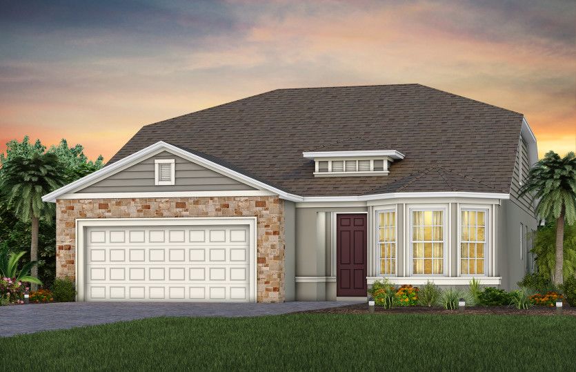 Exterior FM3 with Stone