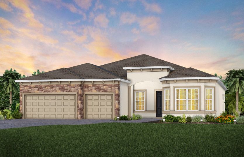 Exterior FM3 with Stone