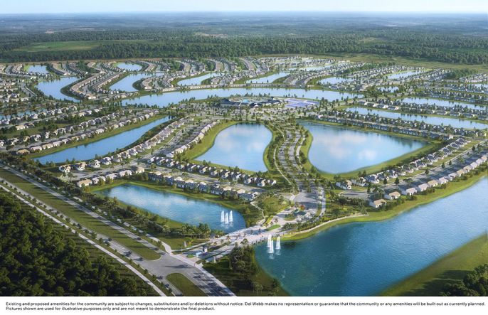 Del Webb at Viera Aerial View