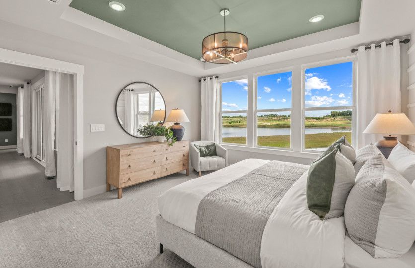 Owner's Suite with Vaulted Ceiling