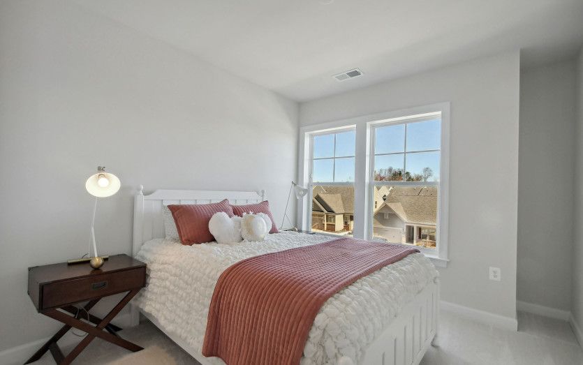 Large Secondary Bedroom Provides the Perfect Space for Guests