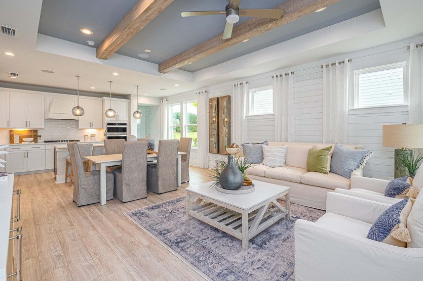 Beautiful, open gathering room, perfect for entertaining
