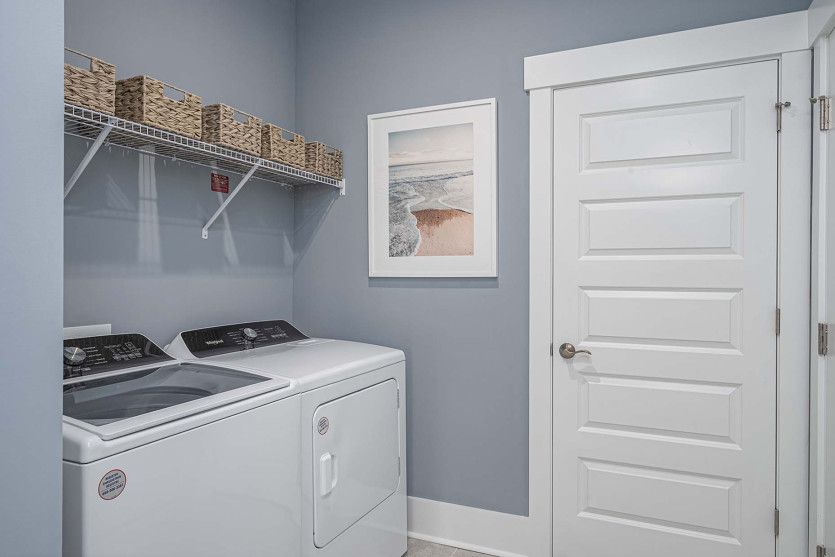 Large laundry room