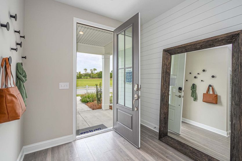Welcoming entryway