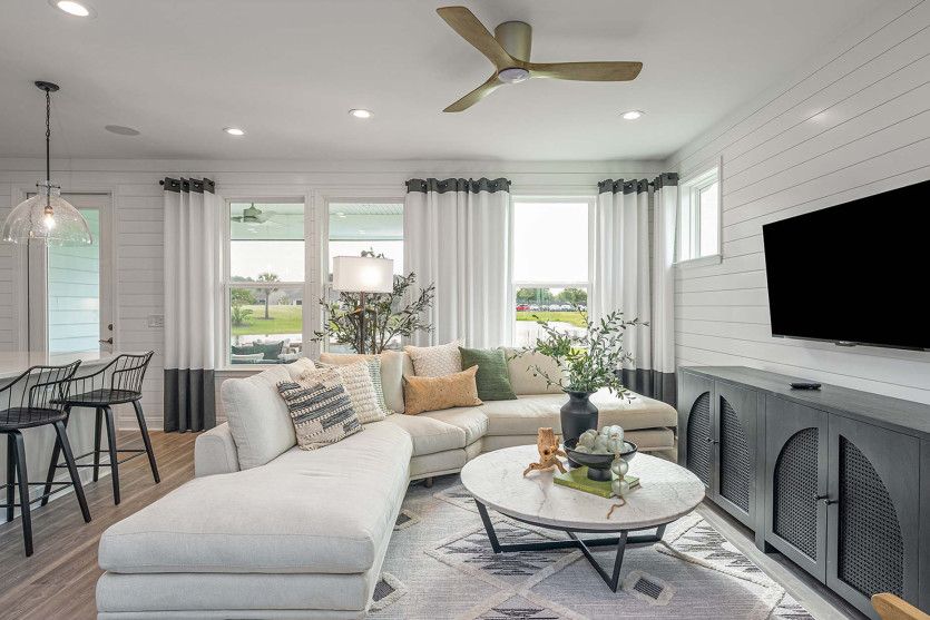 Beautiful, open gathering room, perfect for entertaining