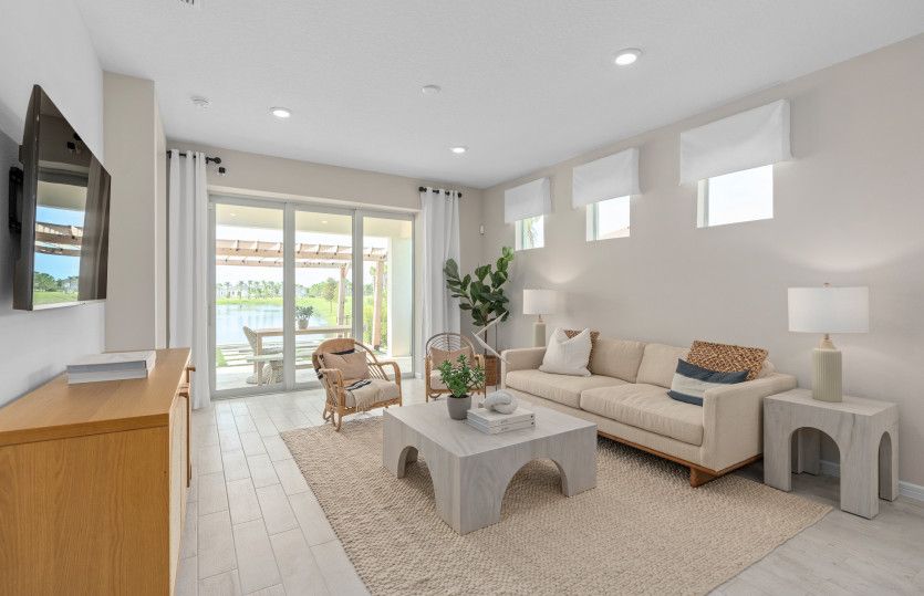 Open Concept Gathering Room