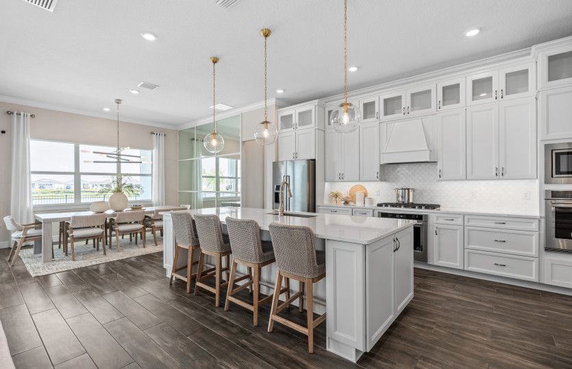 Luxurious Open Kitchen and Dining