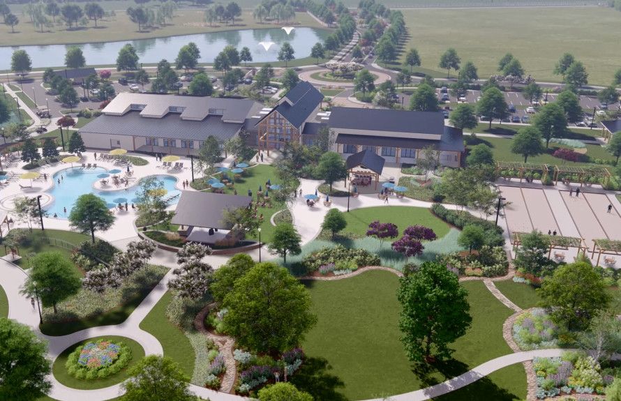 Amenity Center Rendering