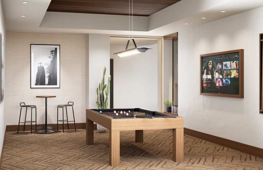 Proposed Billiards Room