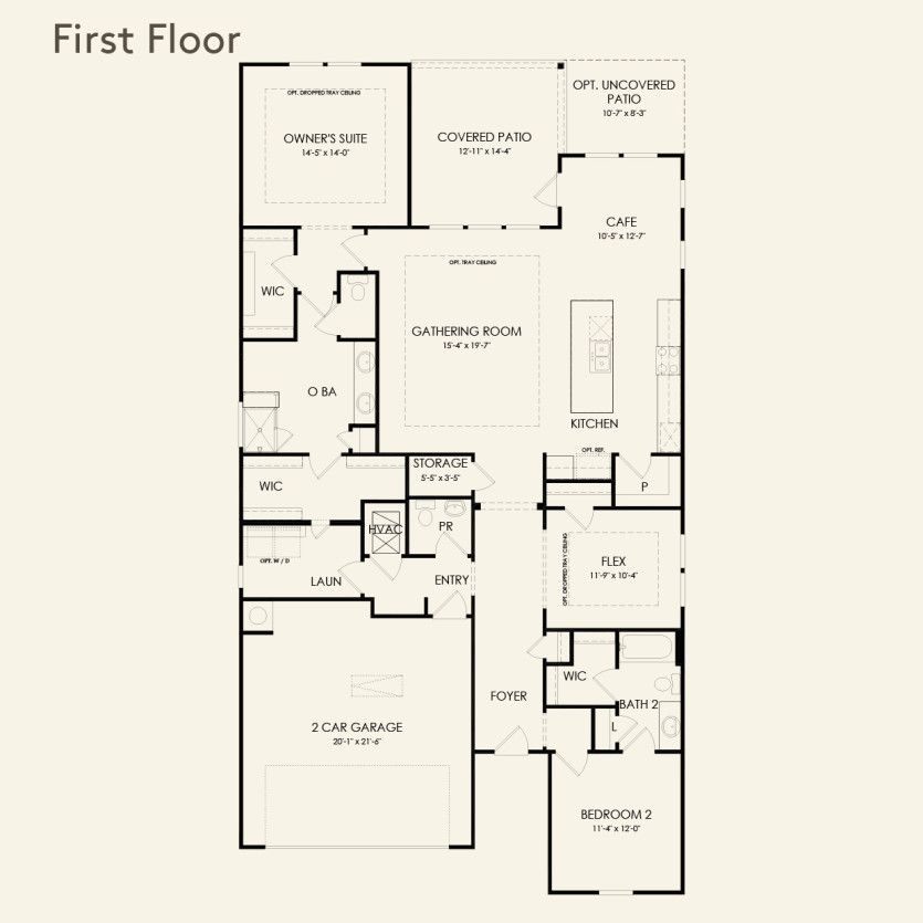 First Floor 2 br / 2.5 ba