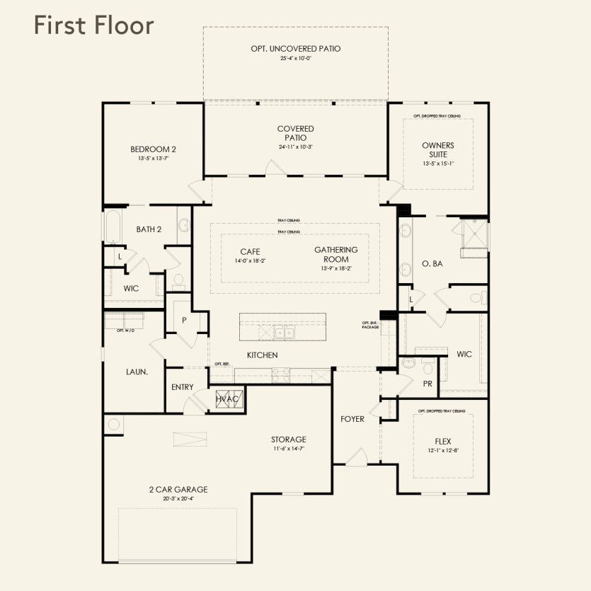 First Floor 2 br / 2.5 ba