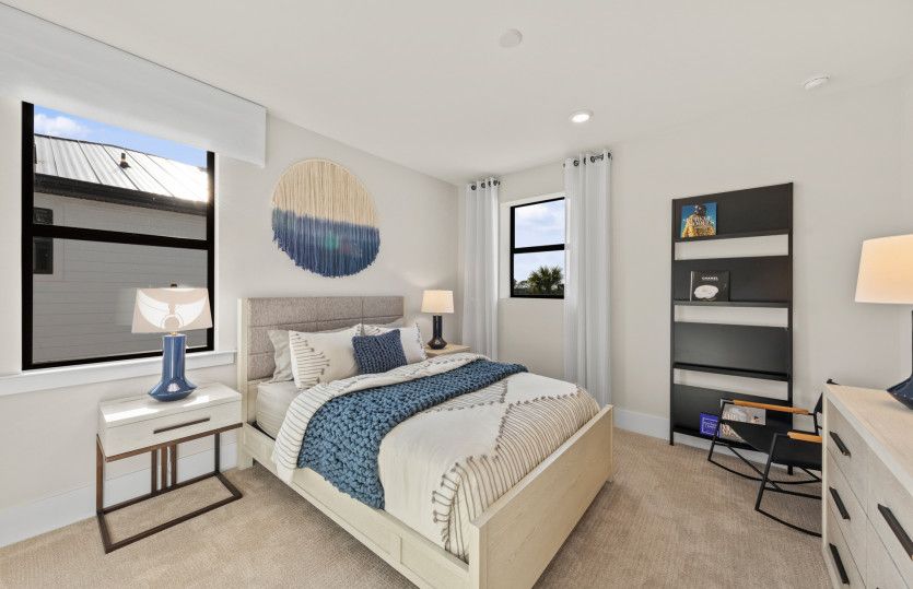 Additional bedroom in optional loft