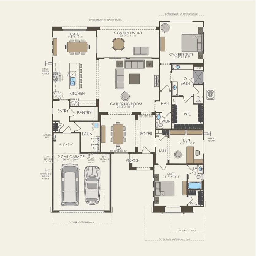 First Floor 2 br / 2.5 ba