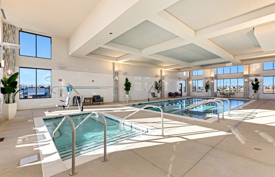 Indoor Pool and Hot Tub