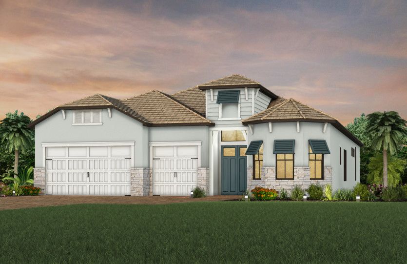 Exterior CO3 with stone detail