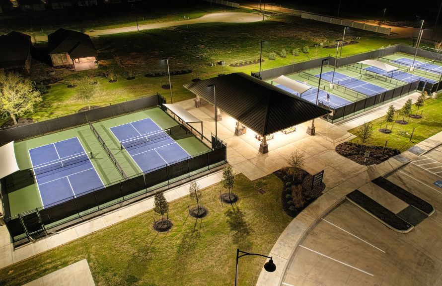 6 Pickle Ball Courts