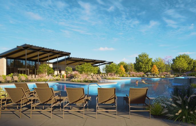 Swimming pool rendering