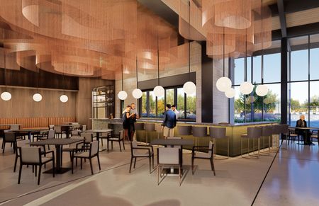 Restaurant & bar rendering