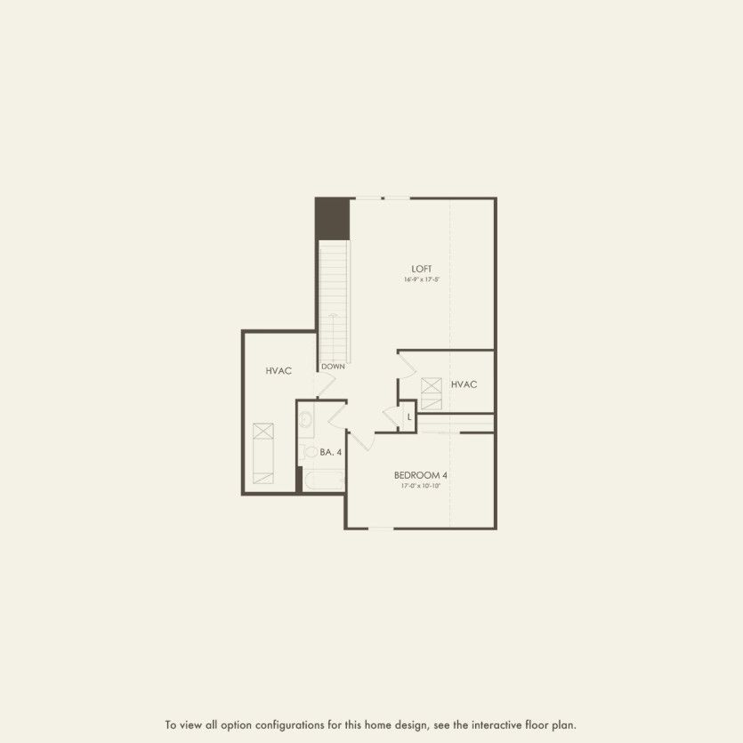 Second Floor 4 br / 4 ba