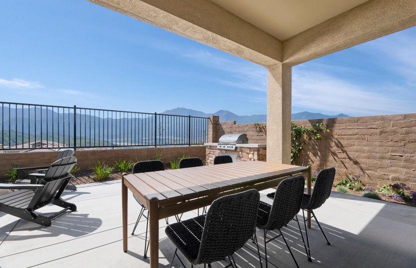 Kinsey Model Covered Patio